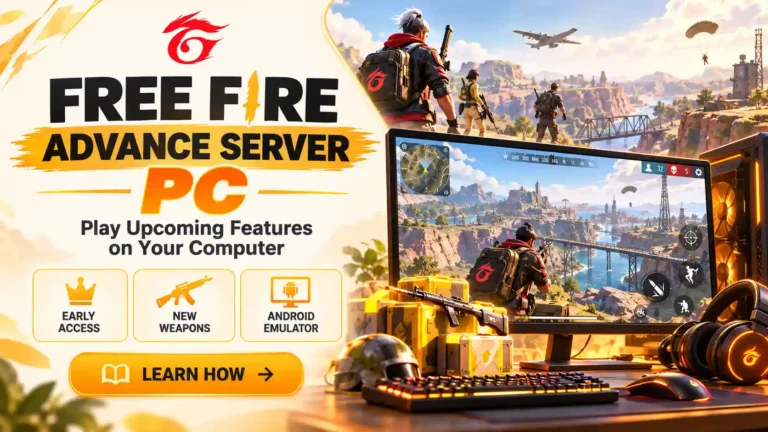 Free Fire Advance Server PC Setup