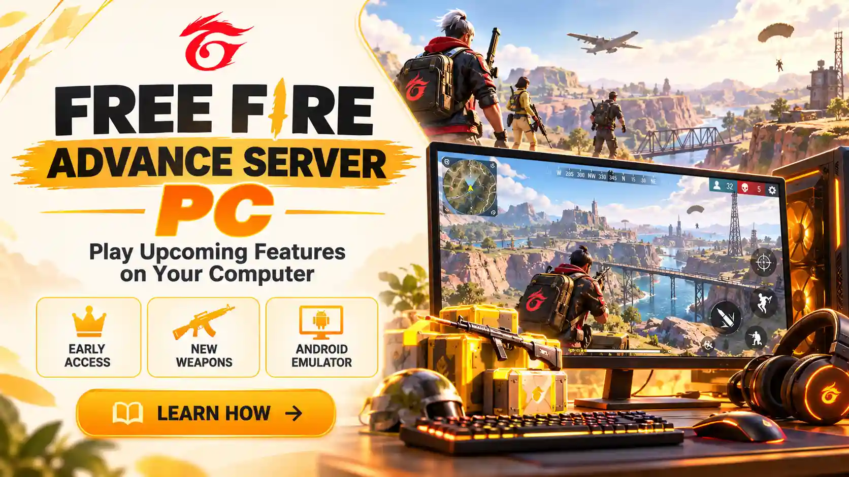 Free Fire Advance Server PC Setup