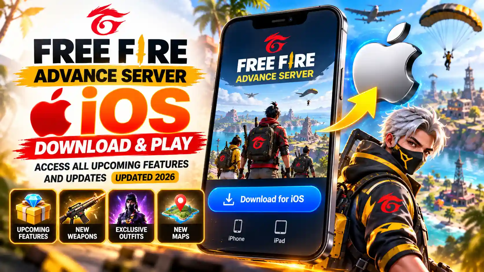 Free Fire iOS Advance Server