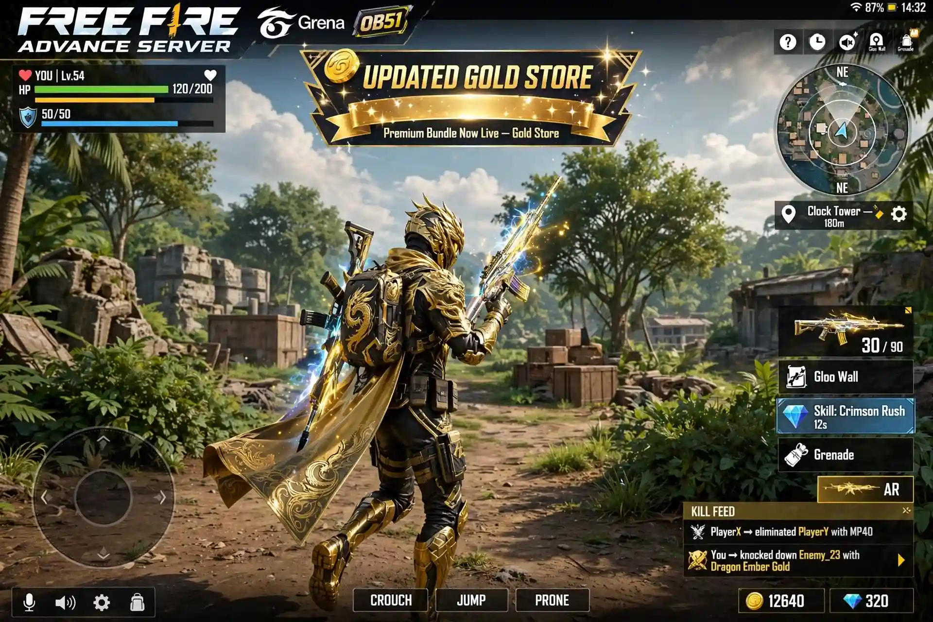 ff premium gold store