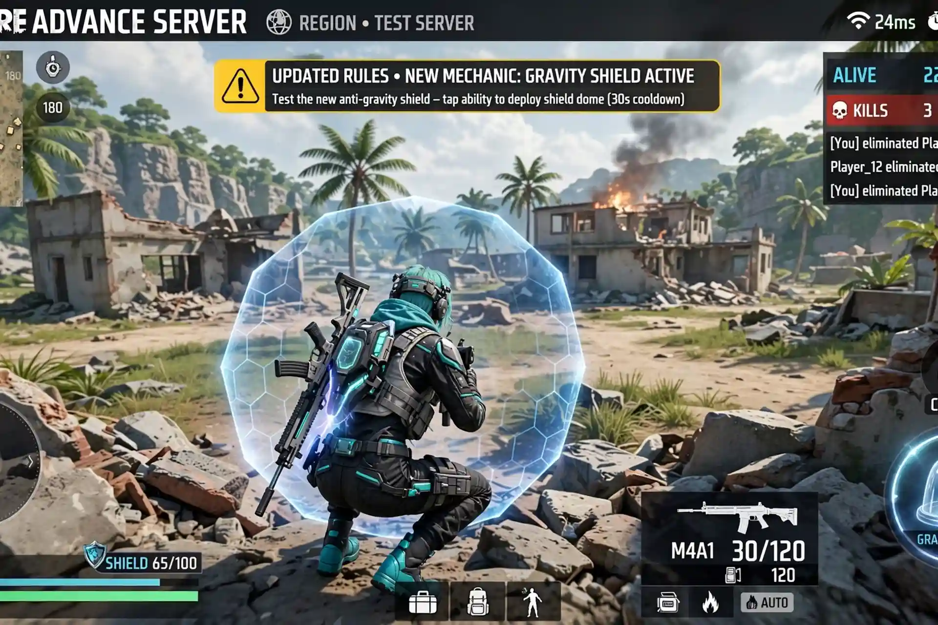 free fire advance server download