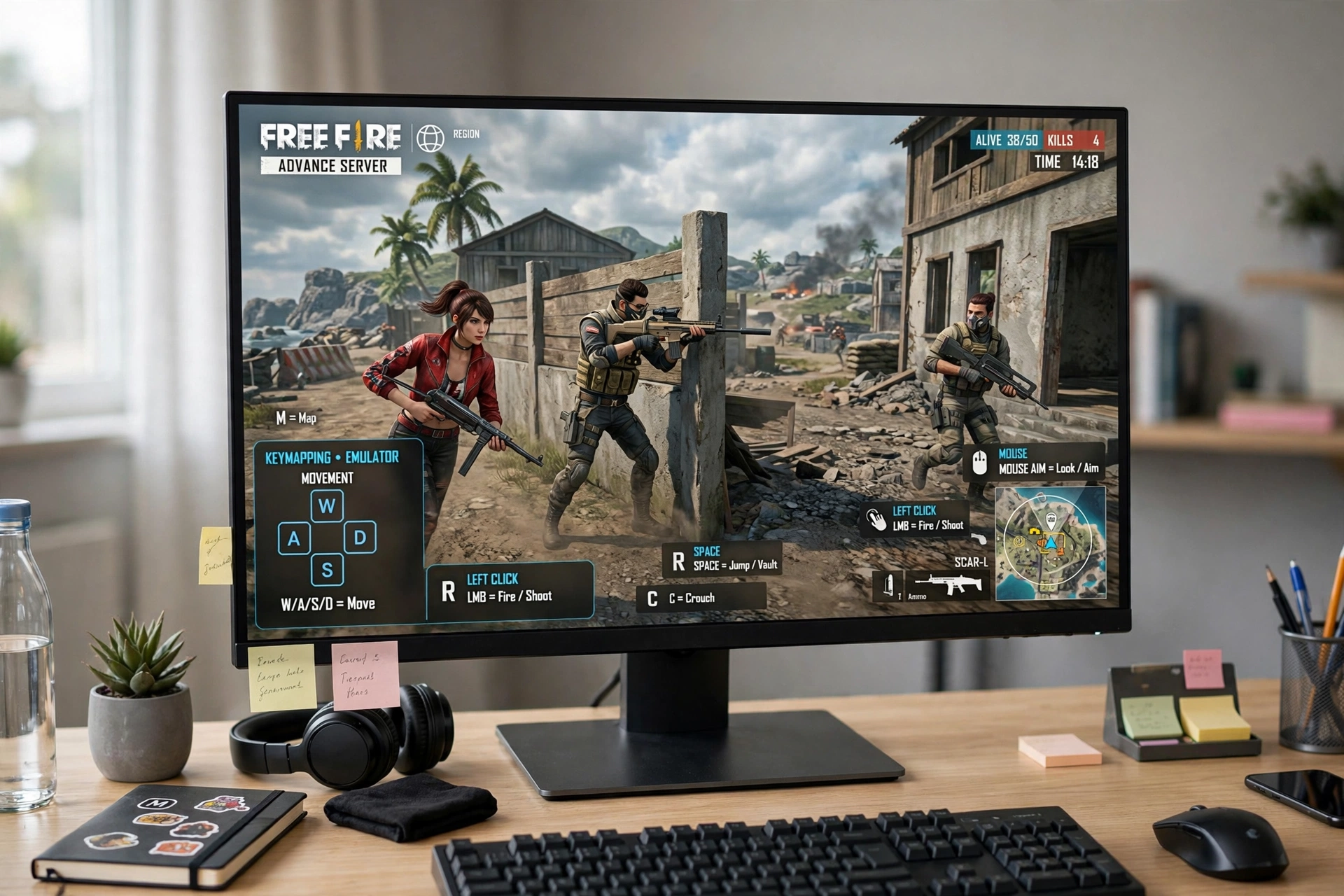 game free fire advance server